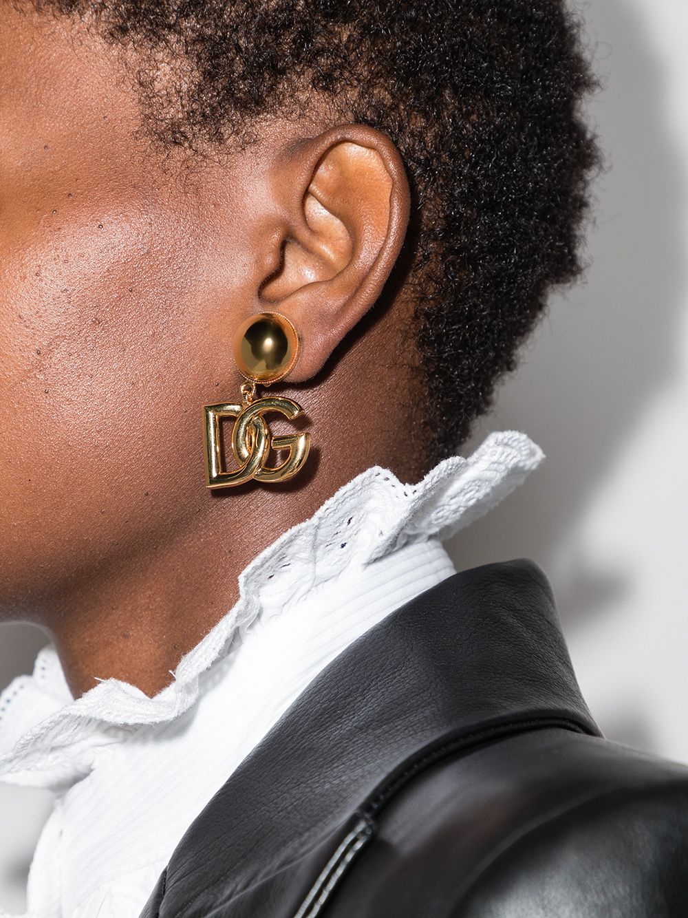 Dolce & Gabbana Women Dg Logo Earrings - Image 5