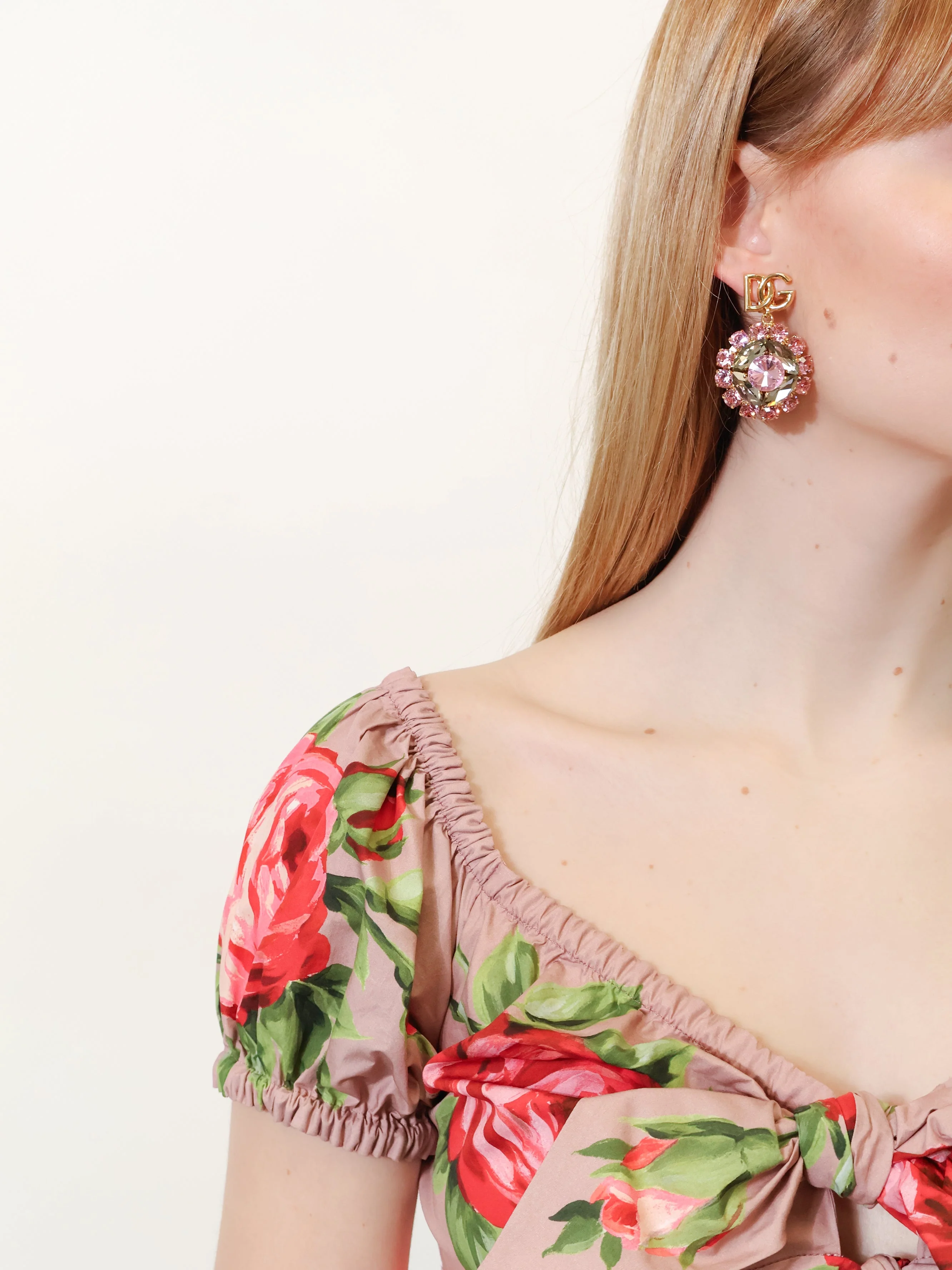 Dolce & Gabbana Women Multicolored Brass Earrings - Image 2
