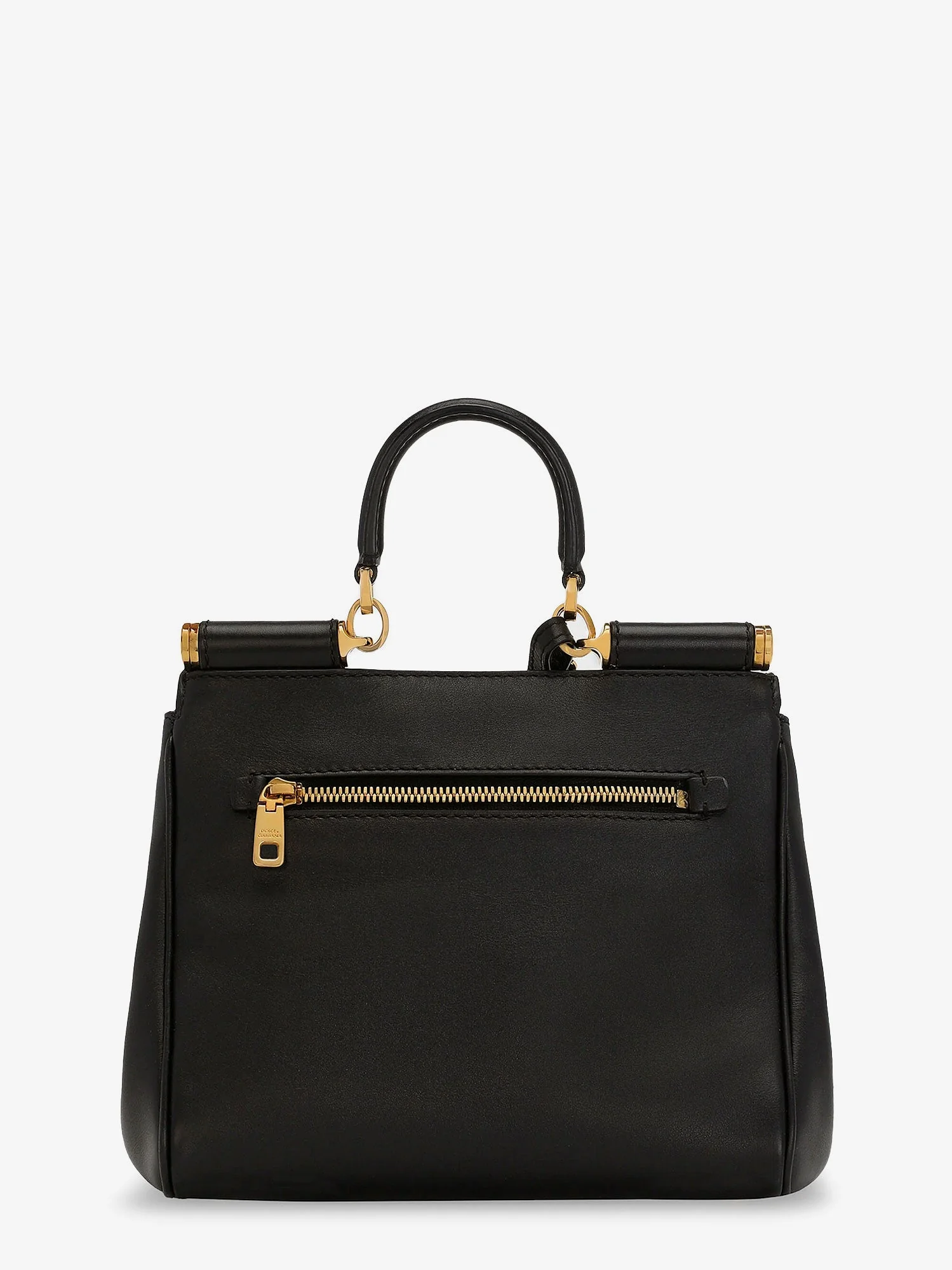 Dolce & Gabbana Women My Sicily Leather Shoulder Bag - Image 3