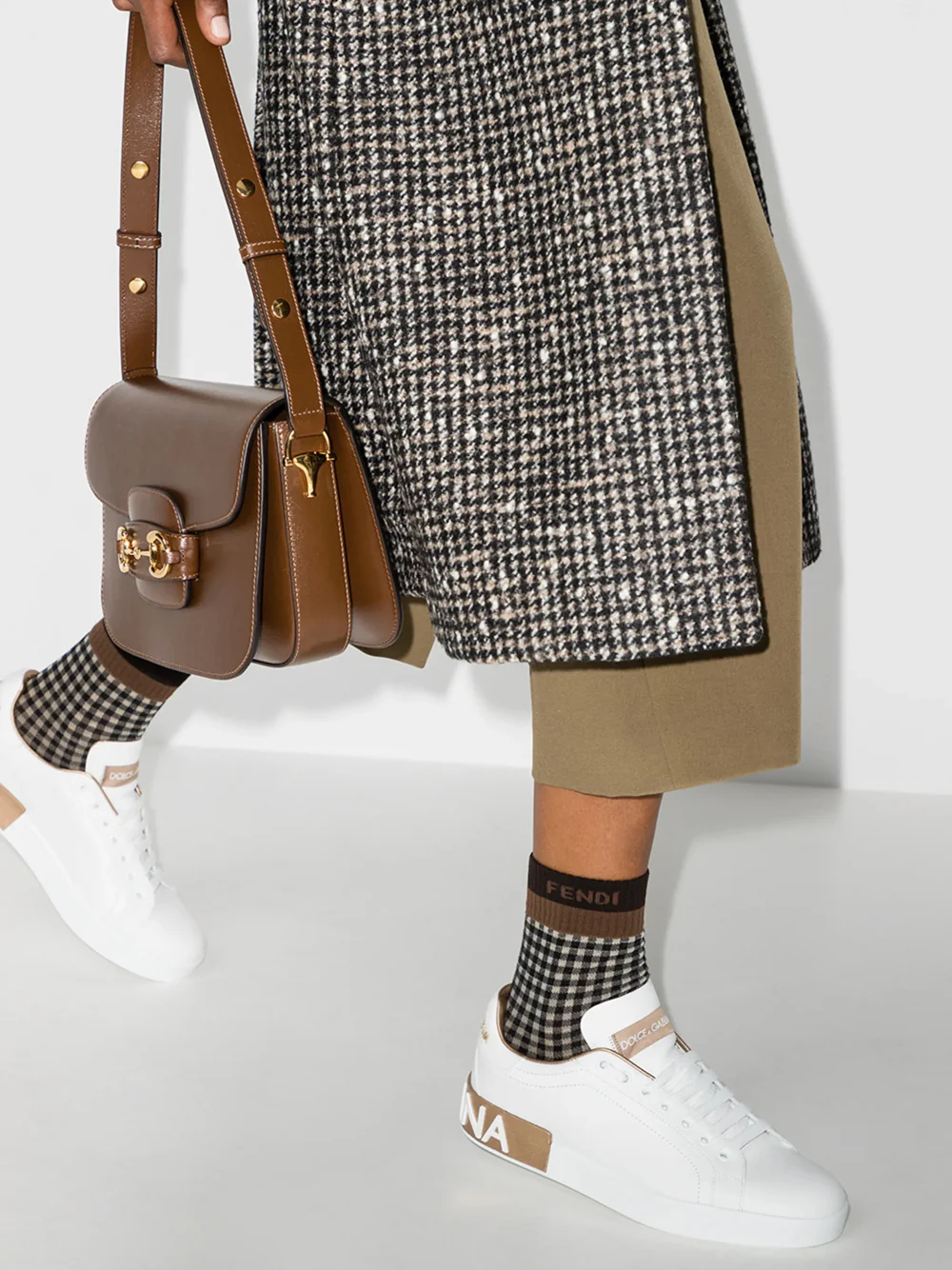 Dolce & Gabbana Women Portofino Sneakers - Image 3