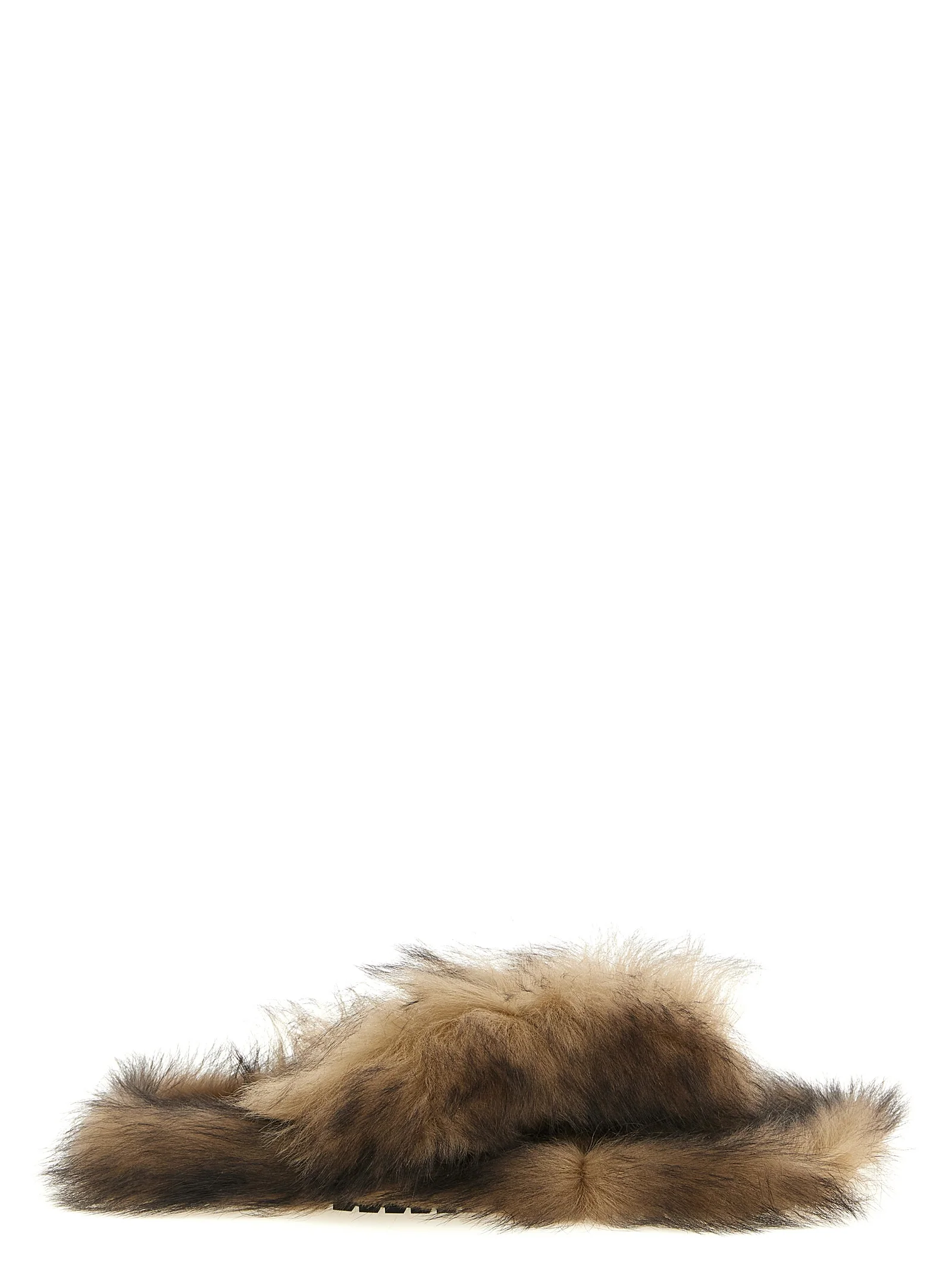 Dolce & Gabbana Women Sheepskin Sandals