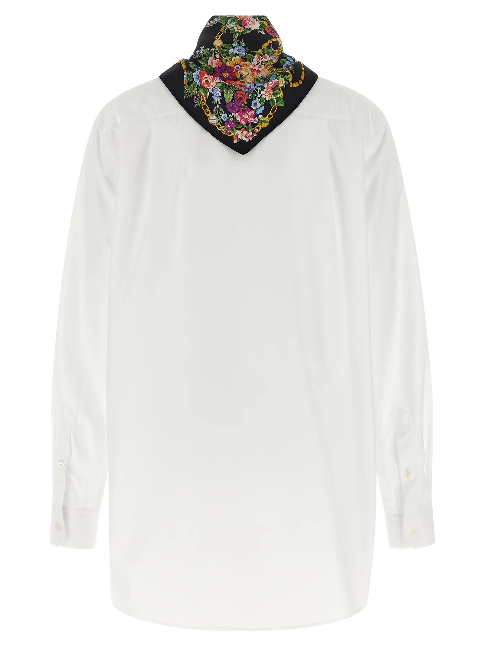 Dolce & Gabbana Women Shirt With Scarf - Image 3