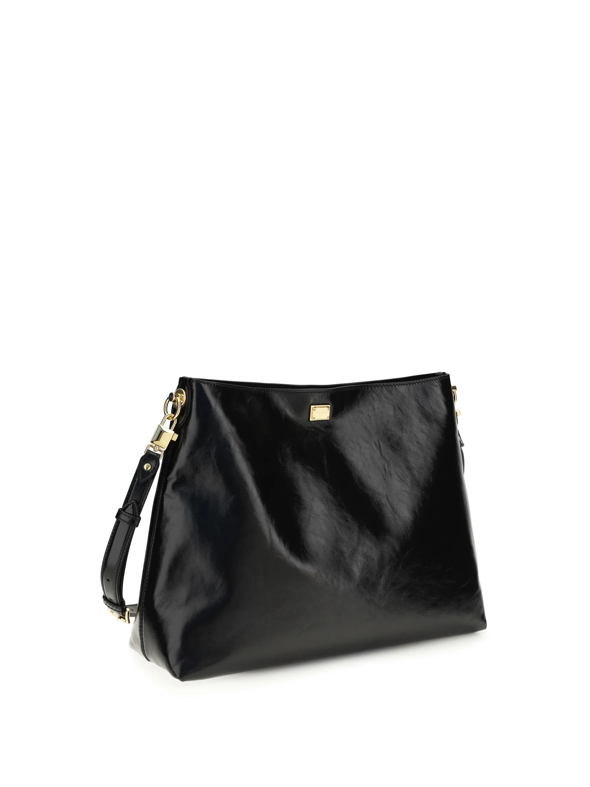 Dolce & Gabbana Women Large Vittoria Leather Shoulder Bag - Image 3