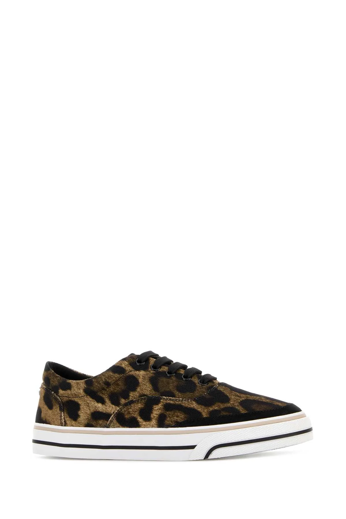 Dolce & Gabbana Women Printed Canvas Dg Sailing Sneakers - Image 2