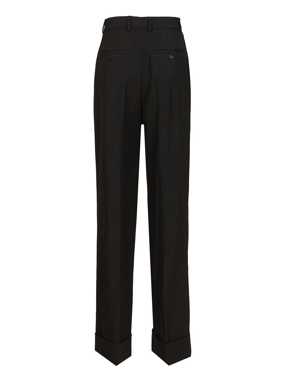 Dolce & Gabbana Women Wool Gabardine Trousers - Image 2
