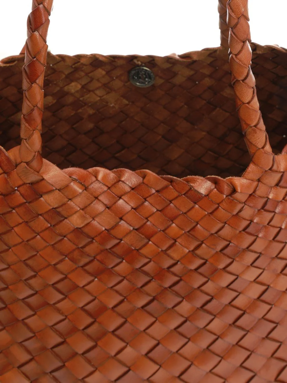 Dragon Diffusion Women Santa Croce Big Woven Leather Tote Bag - Image 5