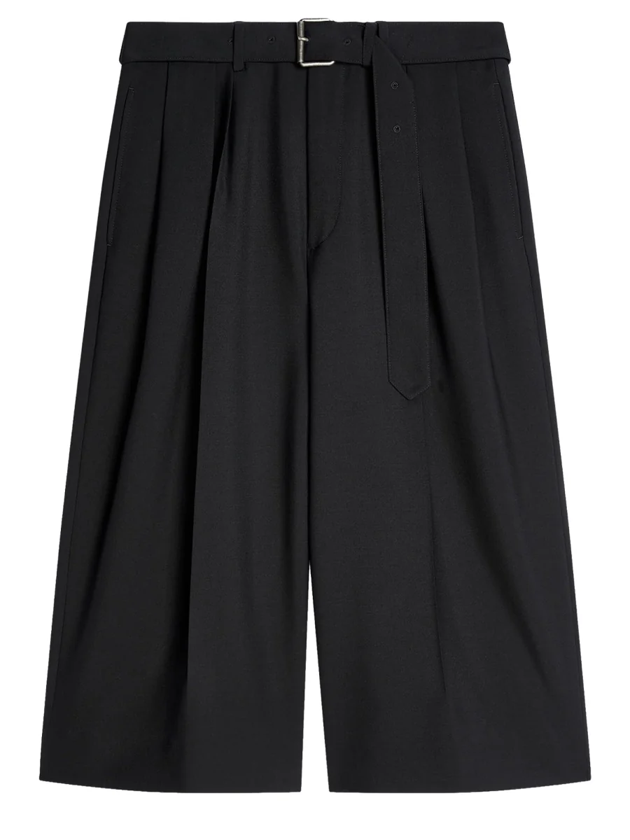Dries Van Noten Men Belted Pants