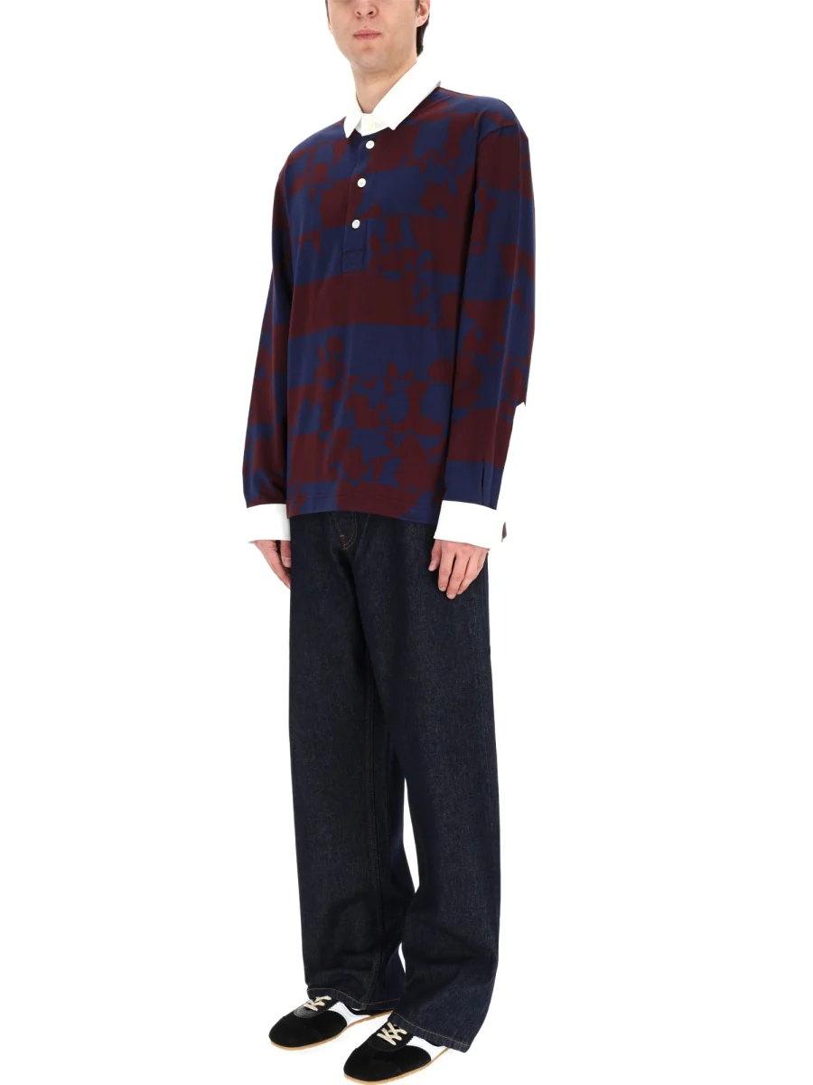 Dries Van Noten Men Polo "Hucho" - Image 4
