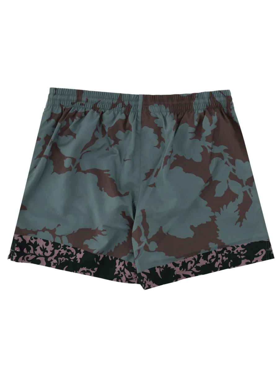 Dries Van Noten Men Floral Print Swimsuit - Image 2