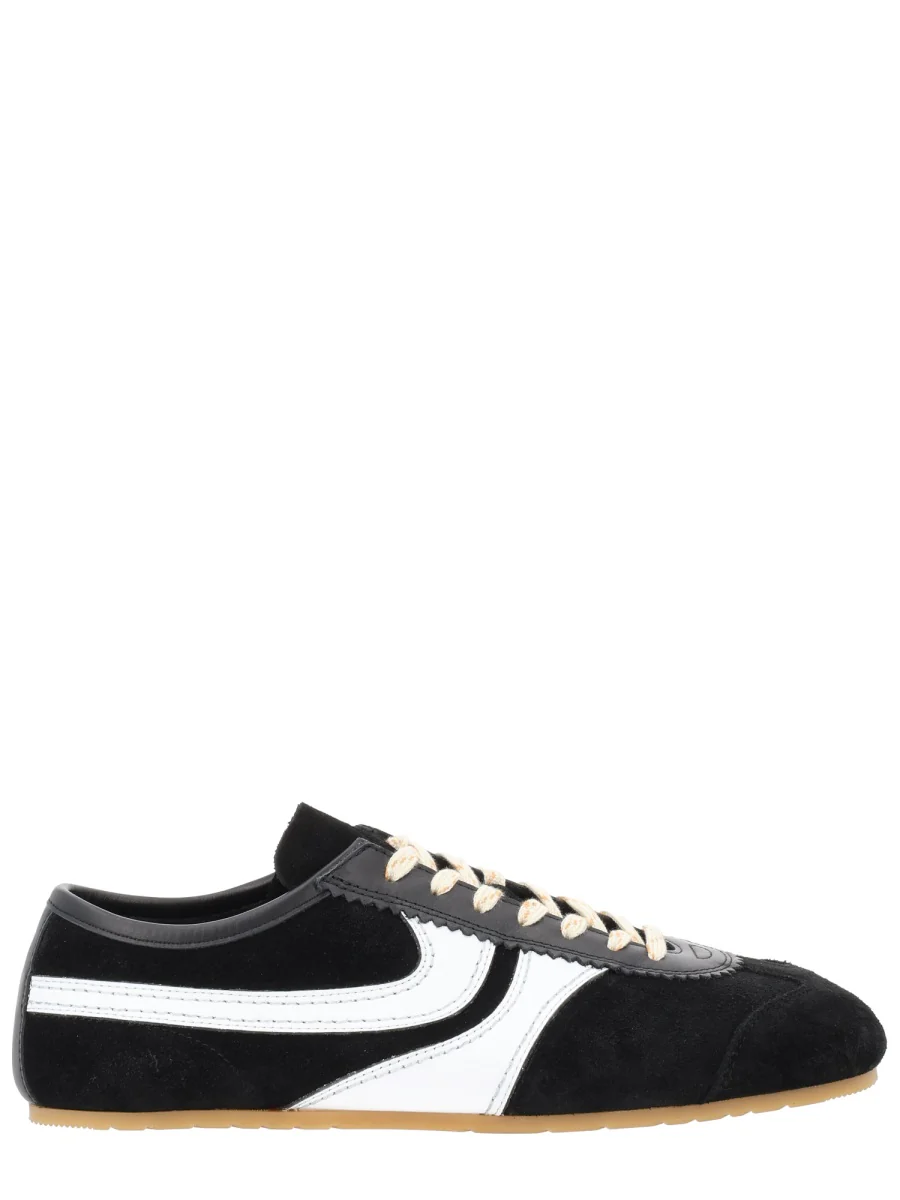 Dries Van Noten Men Suede Sneaker