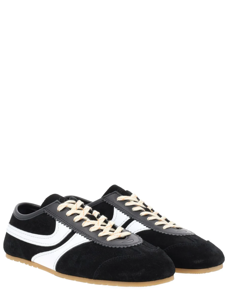 Dries Van Noten Men Suede Sneaker - Image 2