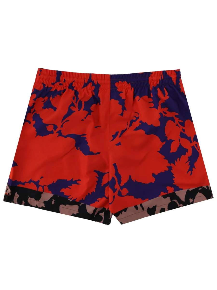Dries Van Noten Men Floral Print Swimsuit - Image 2