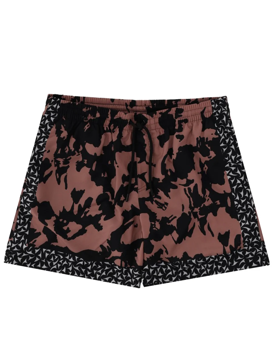 Dries Van Noten Men Floral Print Swimsuit