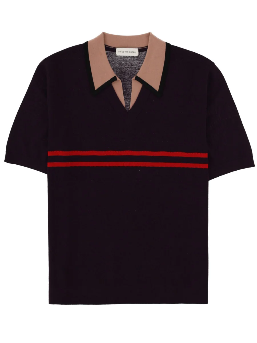 Dries Van Noten Men Polo "Molar"