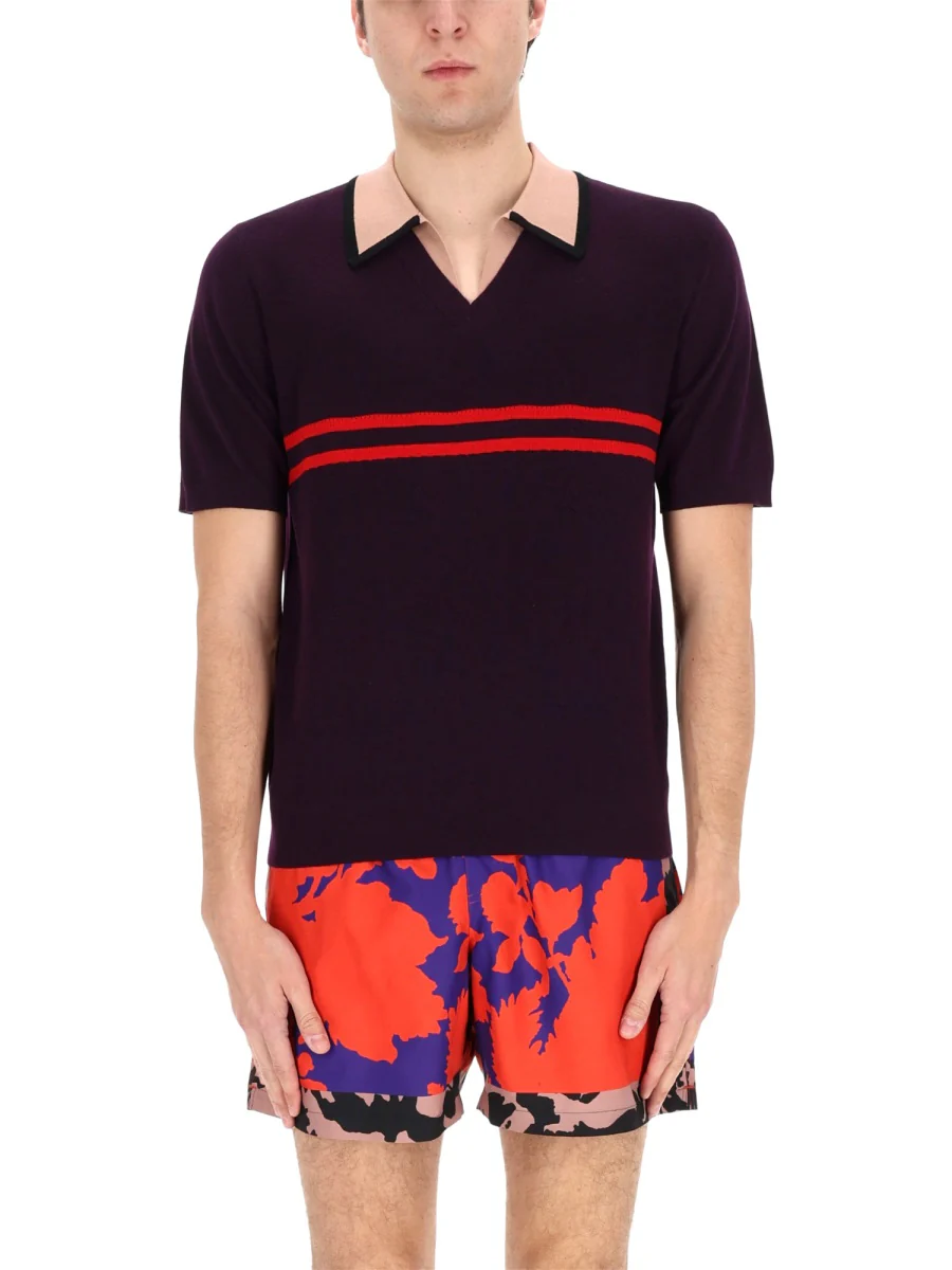 Dries Van Noten Men Polo "Molar" - Image 4
