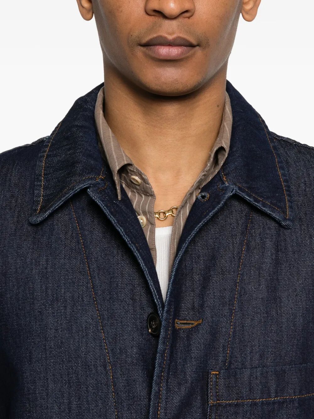 Dries Van Noten Men Braxton Denim Jacket - Image 5