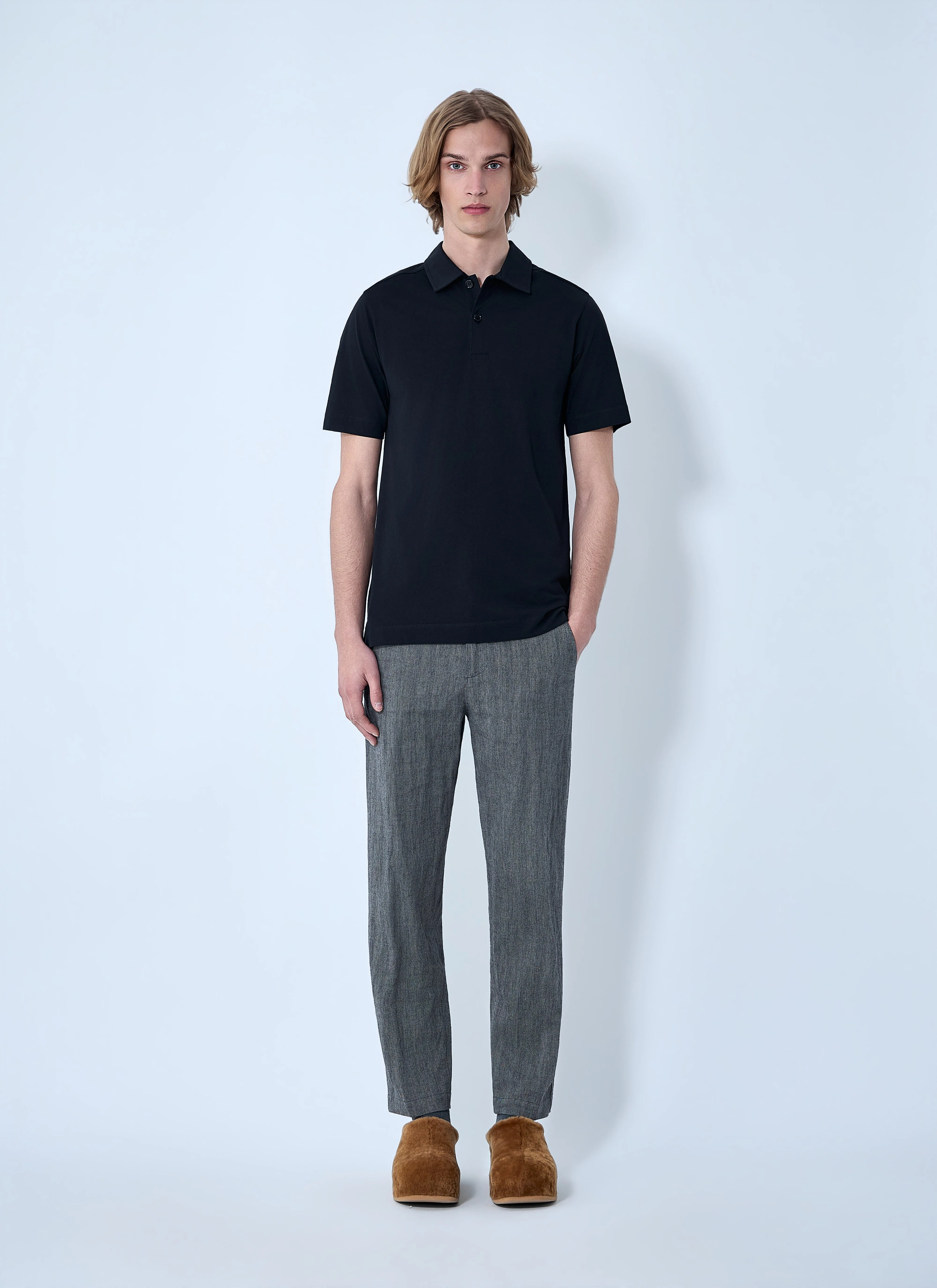 Dries Van Noten Men Cotton Helder Polo - Image 2