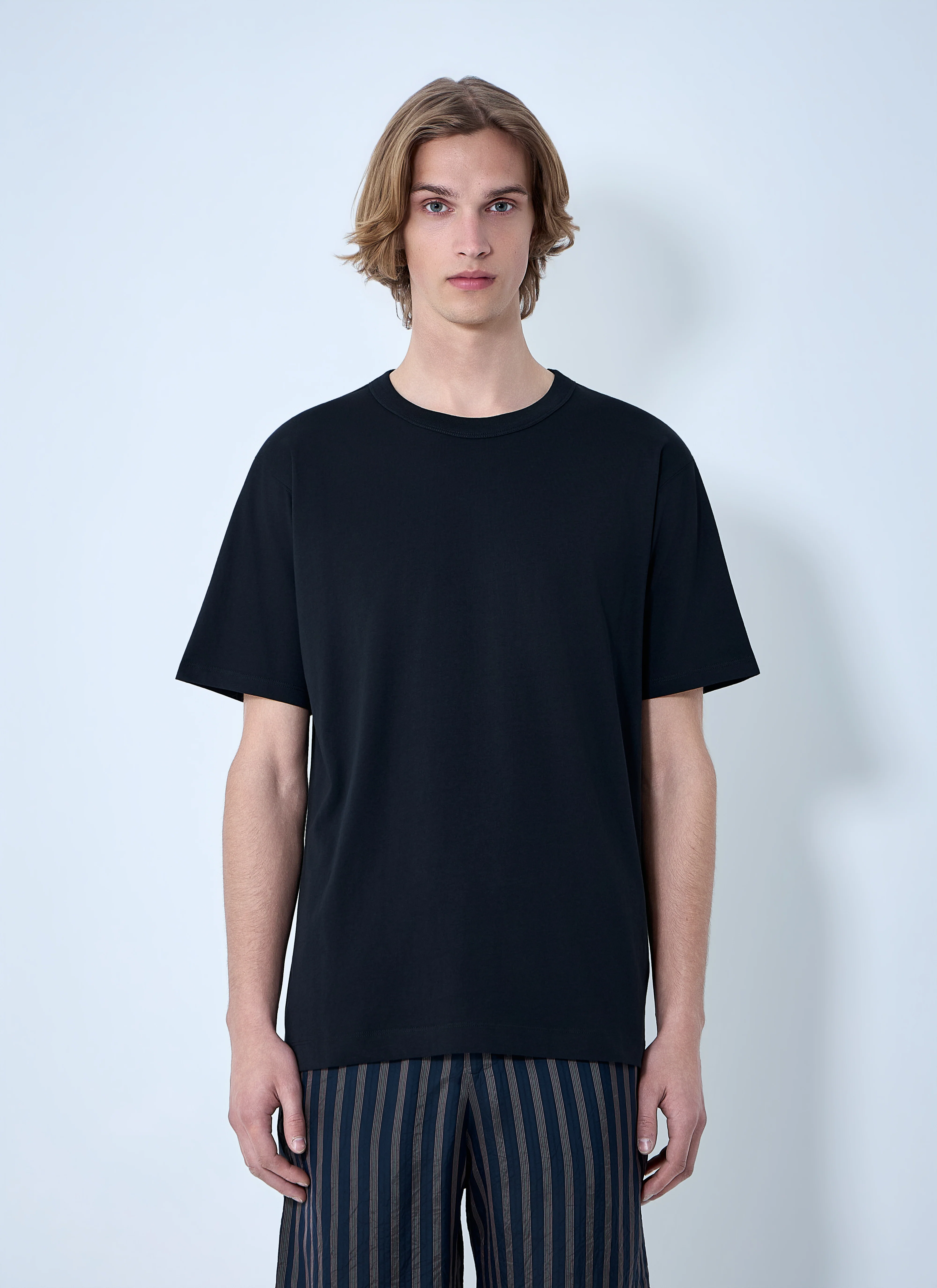 Dries Van Noten Men Cotton Jersey T-Shirt