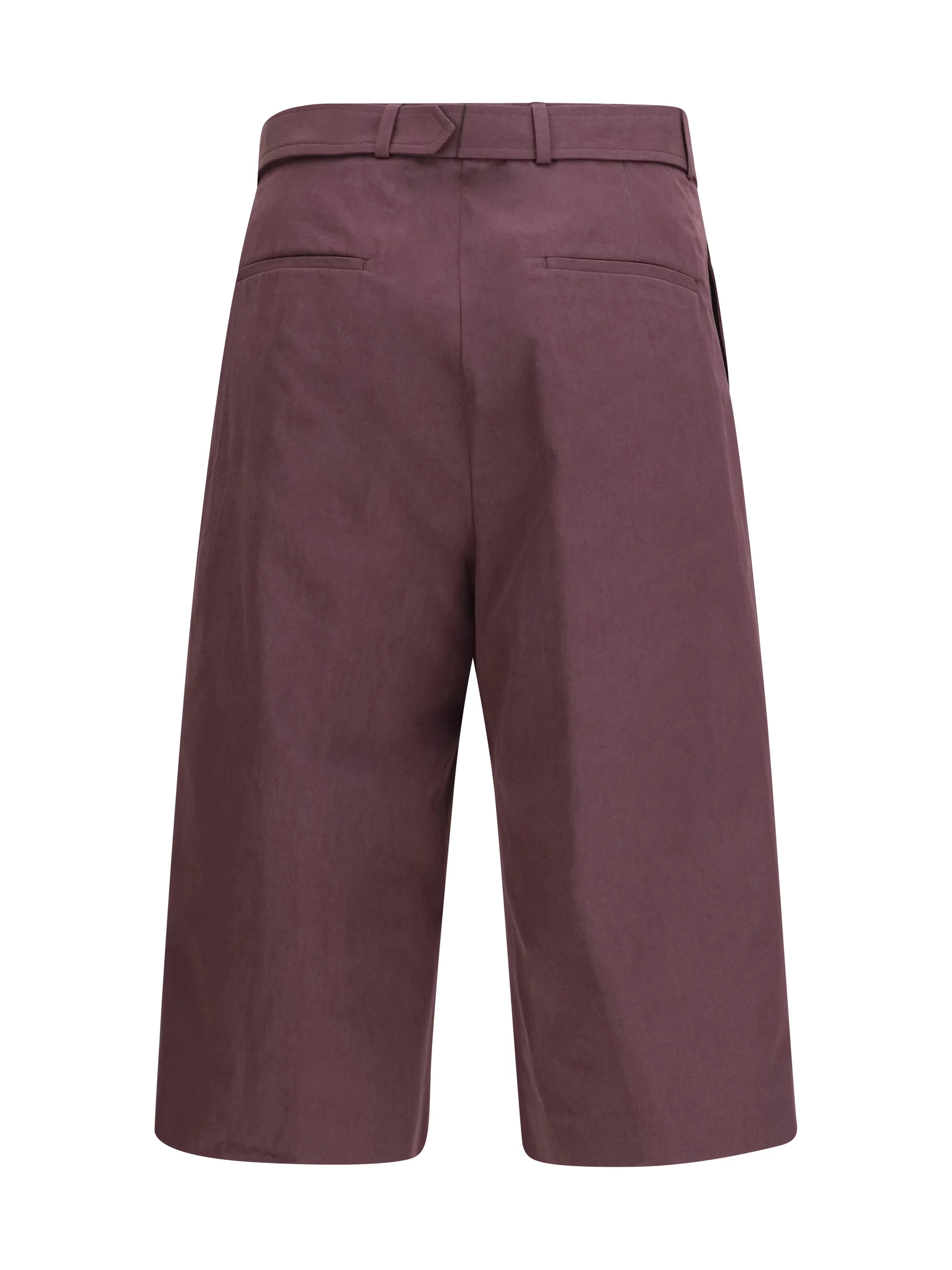 Dries Van Noten Men Cotton Poplin Shorts - Image 2