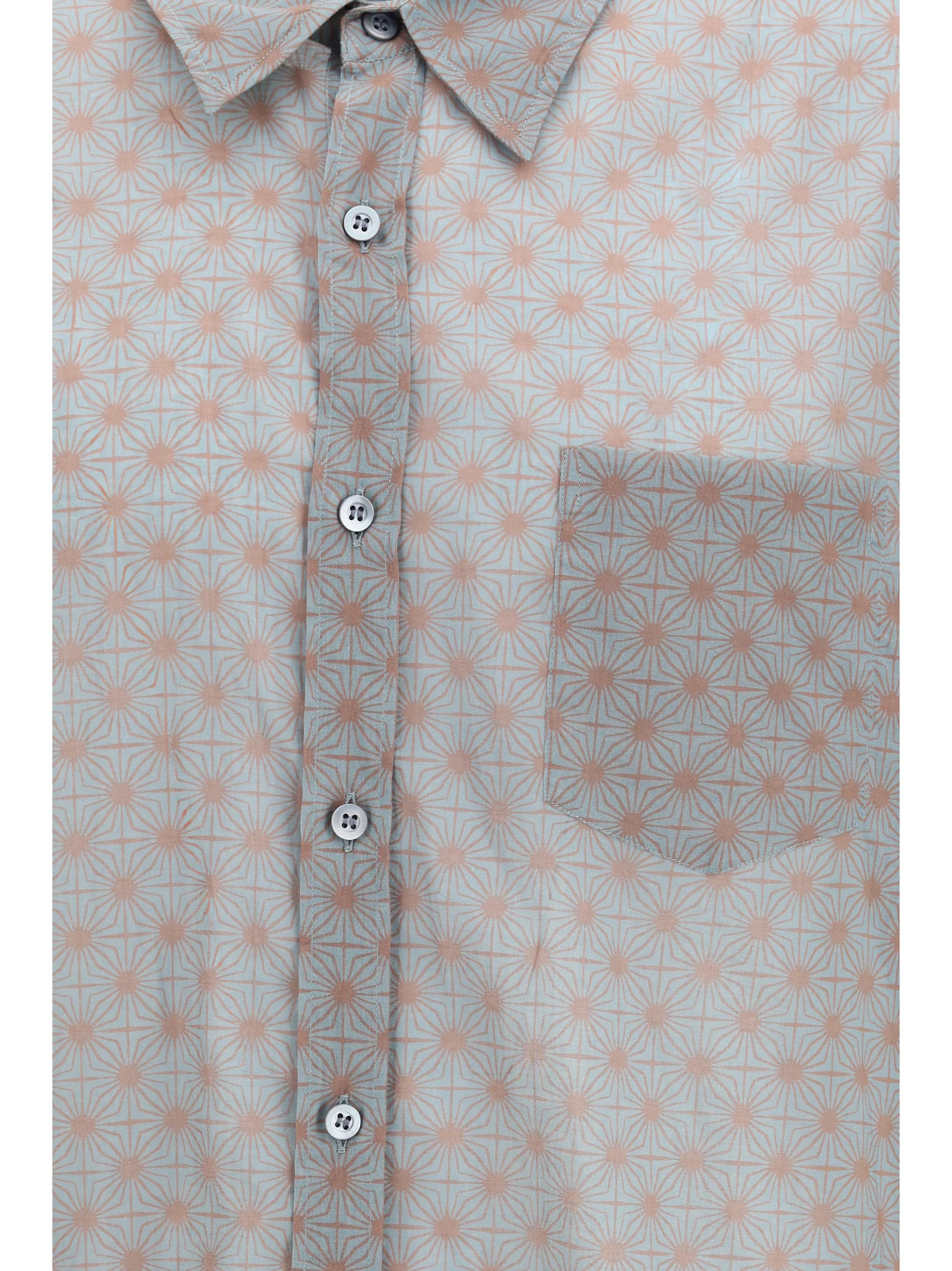 Dries Van Noten Men Cotton Shirt - Image 3