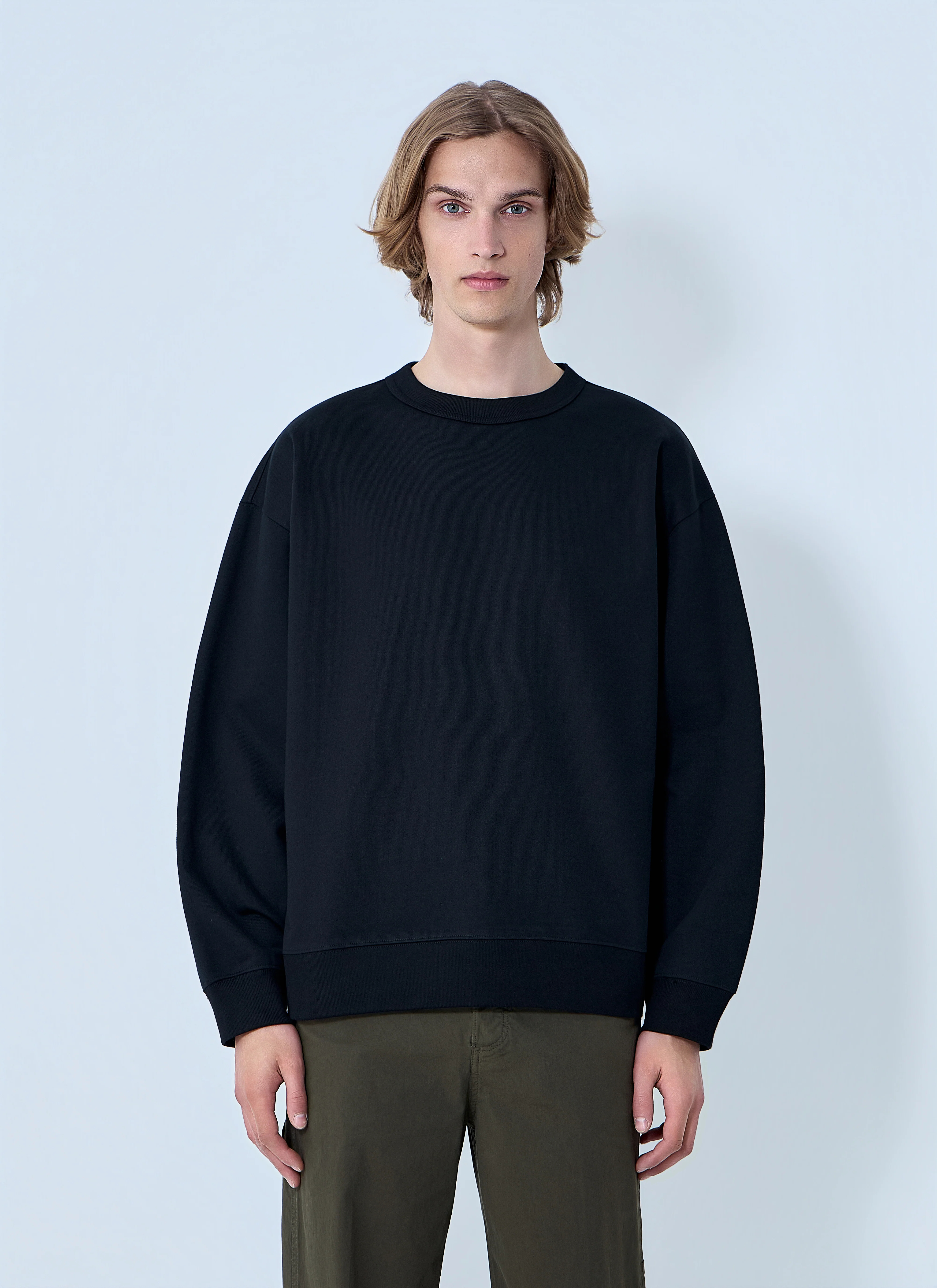 Dries Van Noten Men Crewneck Knit Sweater