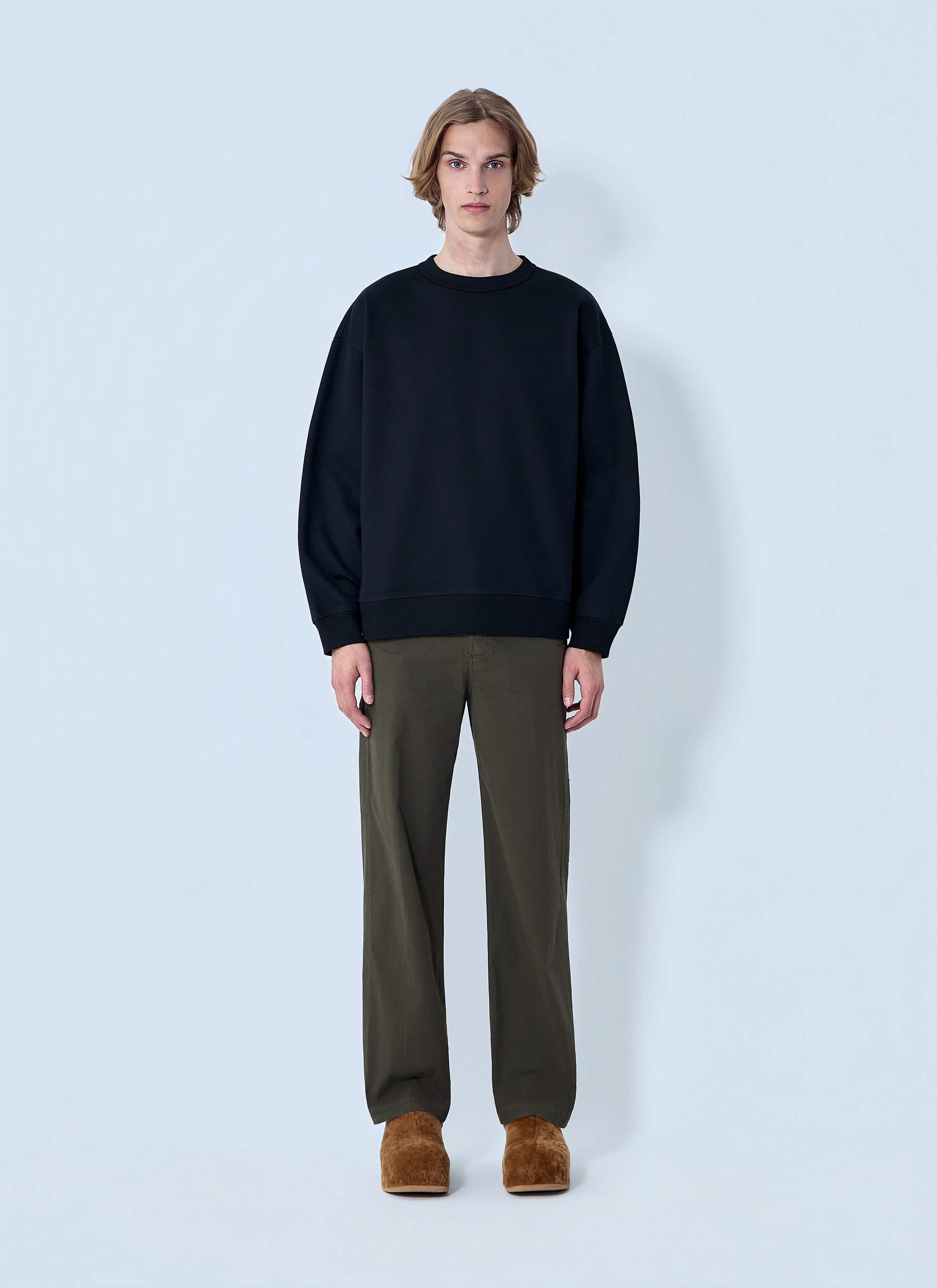 Dries Van Noten Men Crewneck Knit Sweater - Image 2