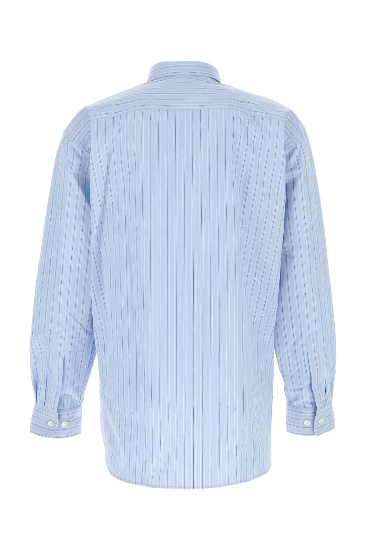 Dries Van Noten Men Embroidered Poplin Croom Shirt - Image 2