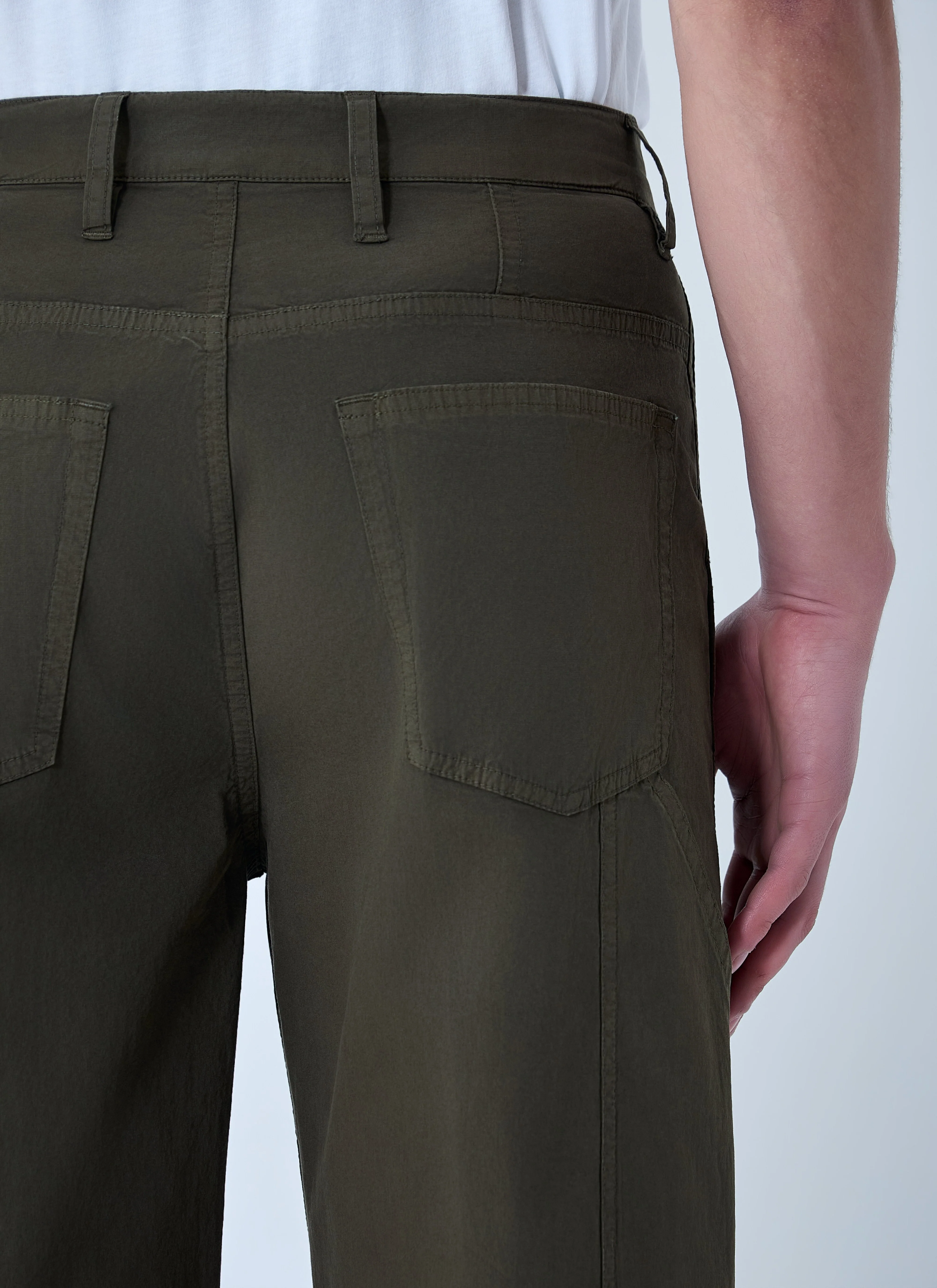 Dries Van Noten Men Pickerbys Cotton Pants - Image 6