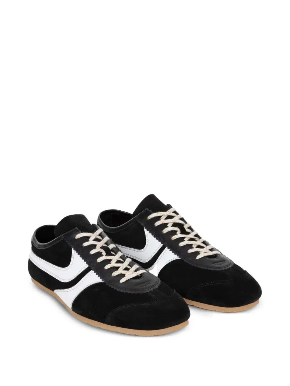 Dries Van Noten Men Sneakers With Suede Inserts - Image 2