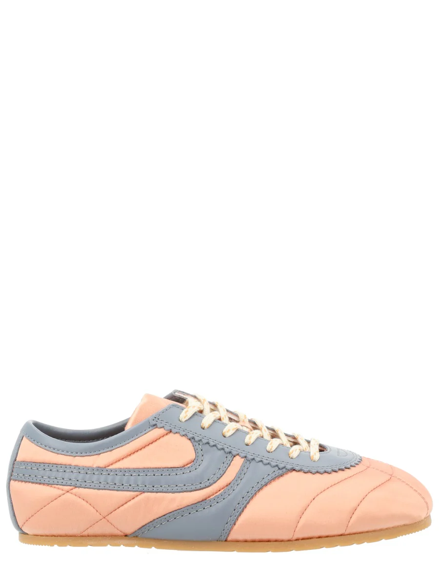 Dries Van Noten Women Satin Sneaker