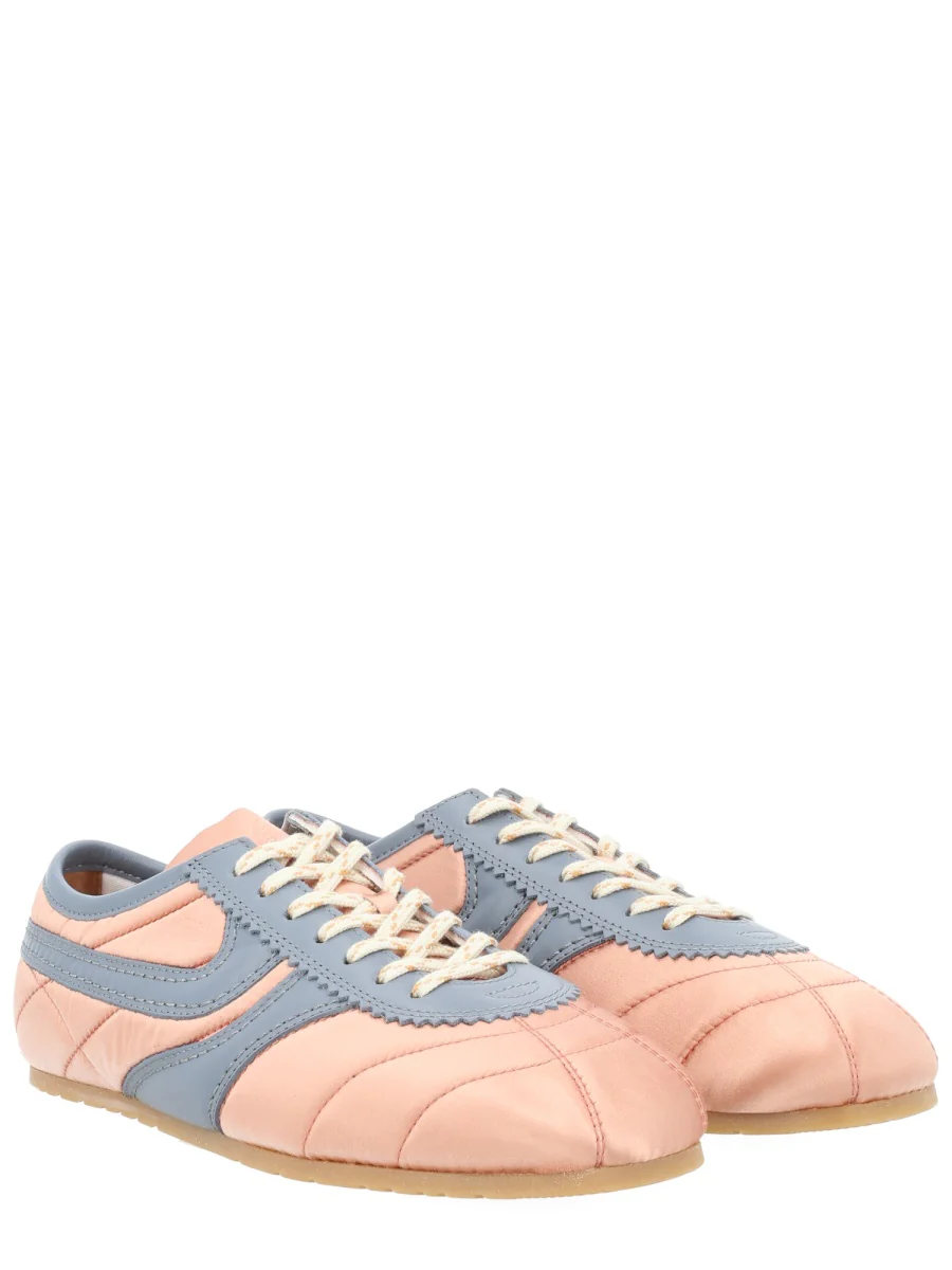 Dries Van Noten Women Satin Sneaker - Image 2