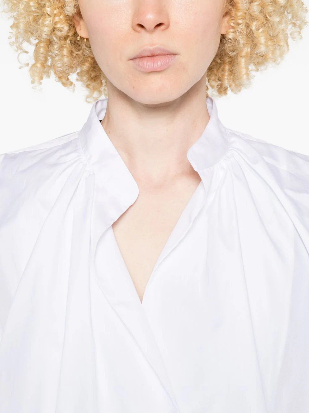 Dries Van Noten Women Cenver Cotton Shirt - Image 4