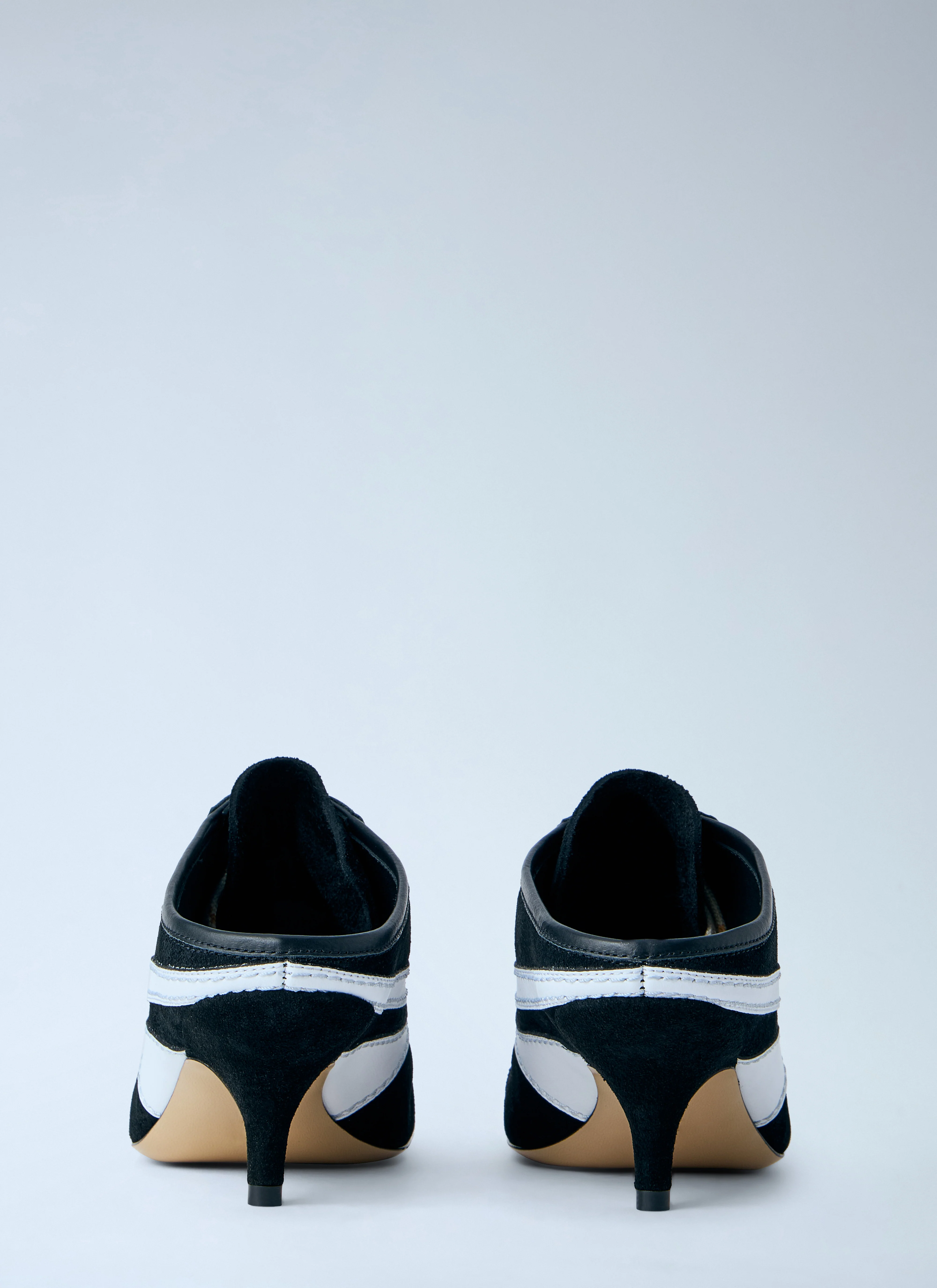 Dries Van Noten Women Lace-Up Mule Heels - Image 5