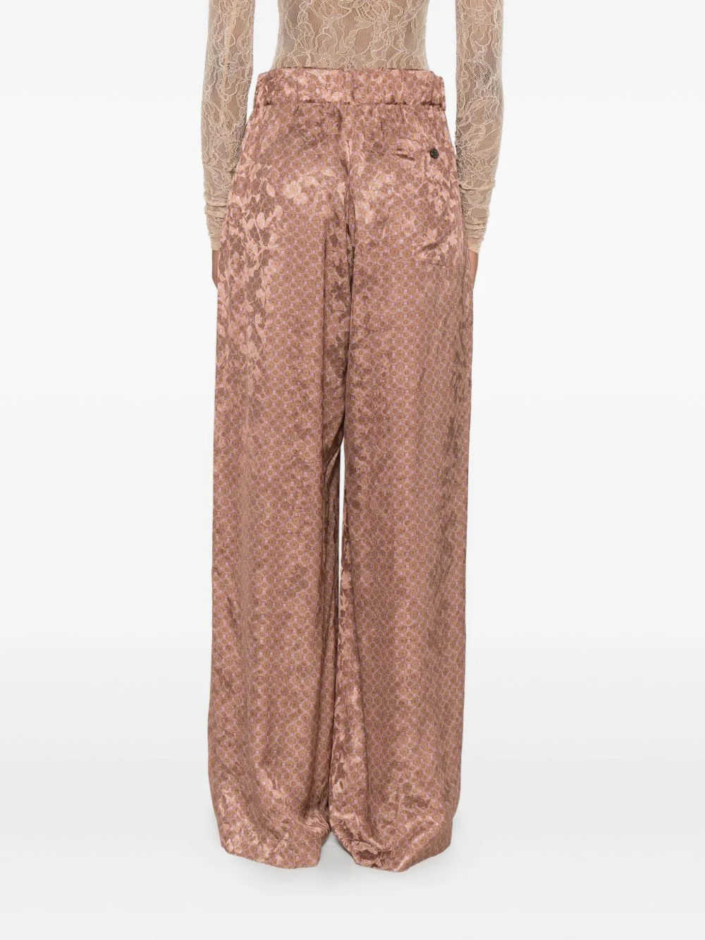 Dries Van Noten Women Pila Cotton Trousers - Image 2