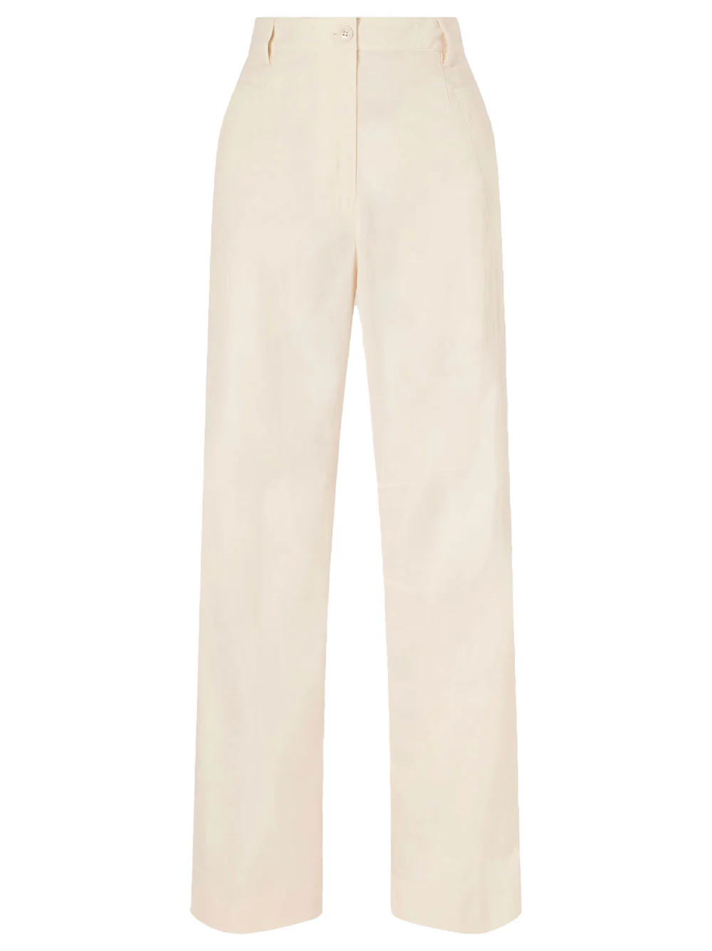 Dries Van Noten Women Pincks Straight-Leg Cotton Poplin Pants