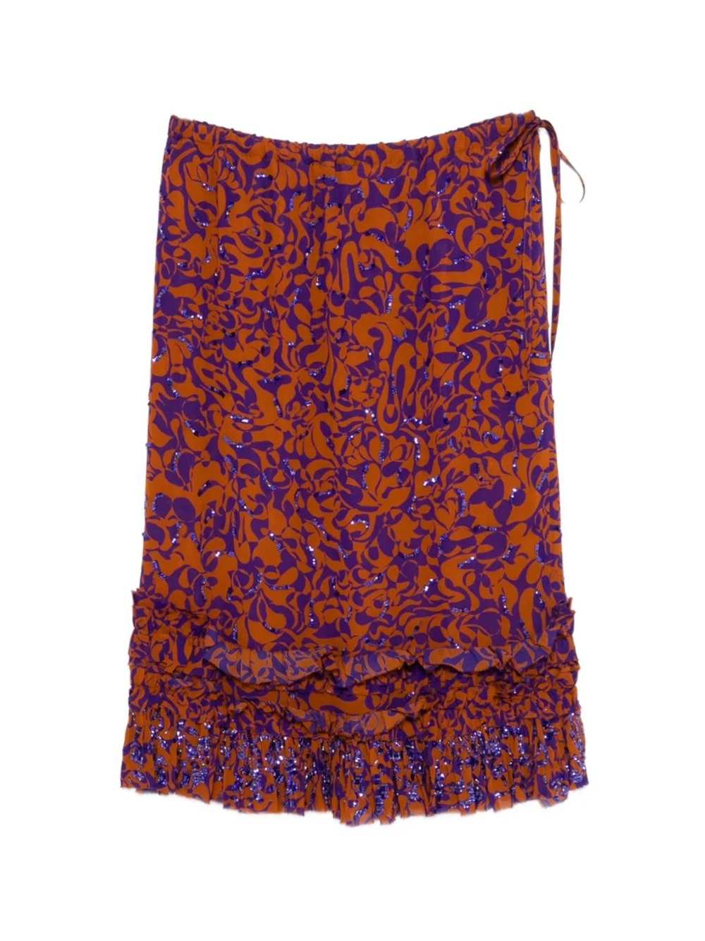 Dries Van Noten Women Skirt 00330-Scotts Emb 3006 W.W. Skirt
