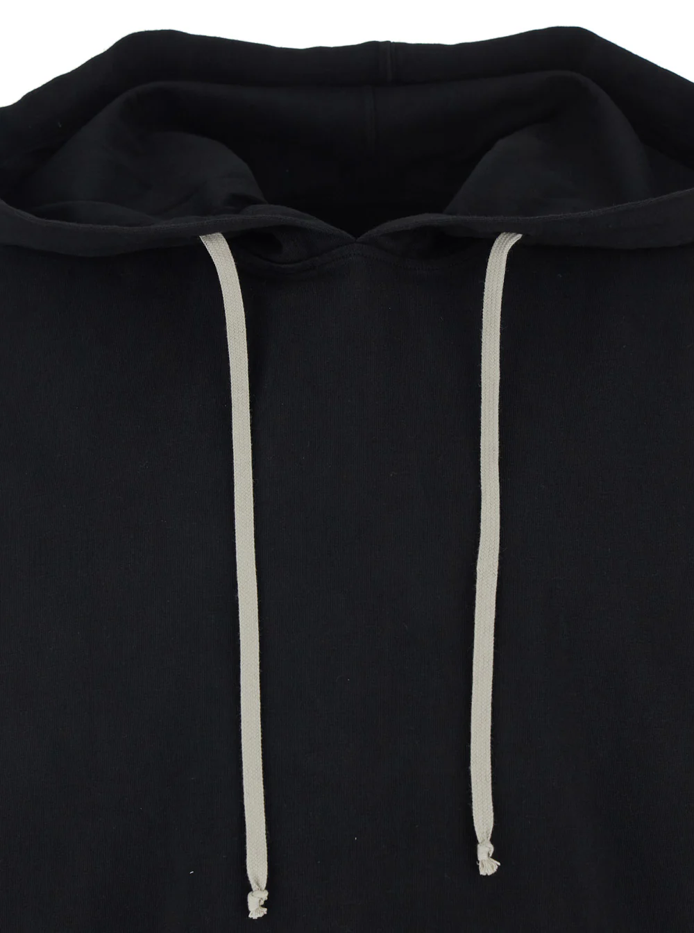 Drkshdw Men Black Top With Fixed Hood In Cotton Man - Image 3