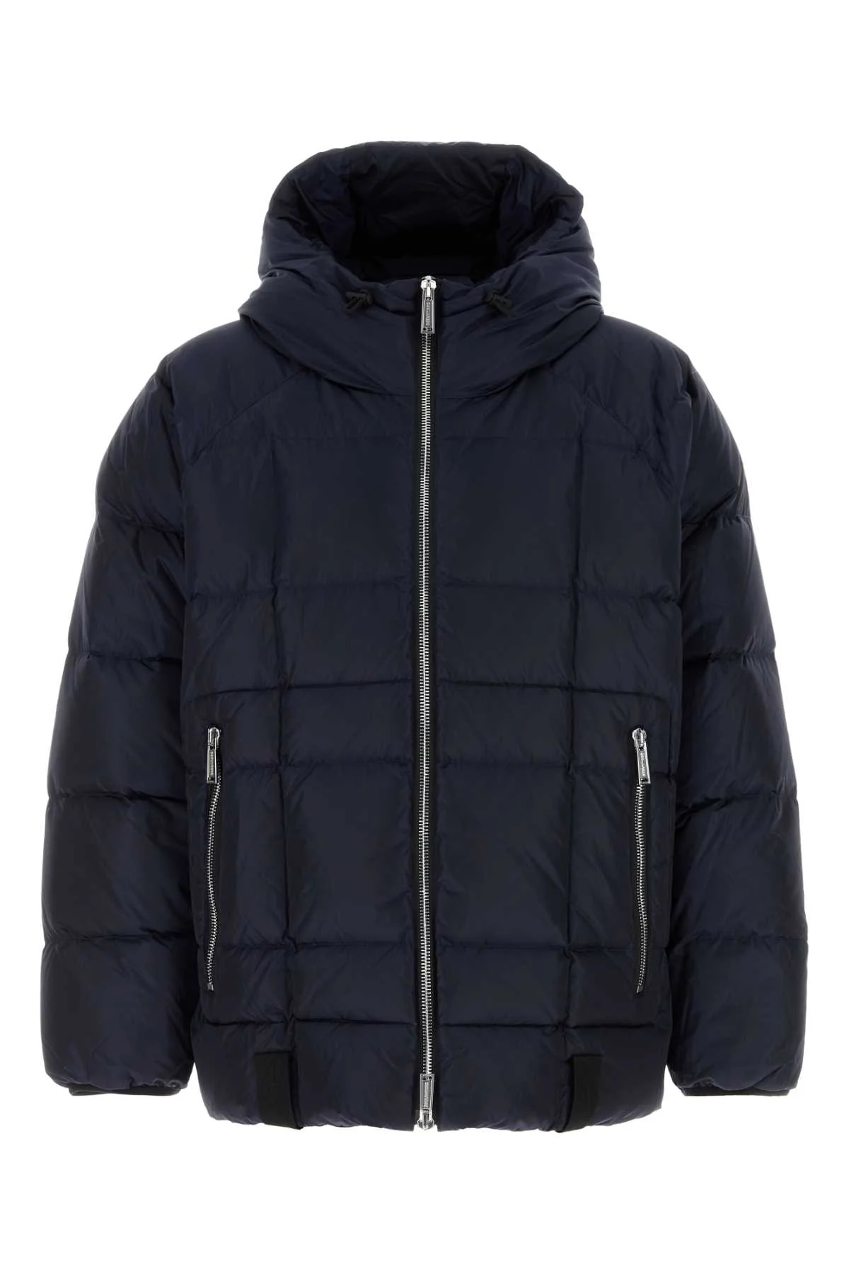 Dsquared Men Navy Blue Nylon Down Jacket