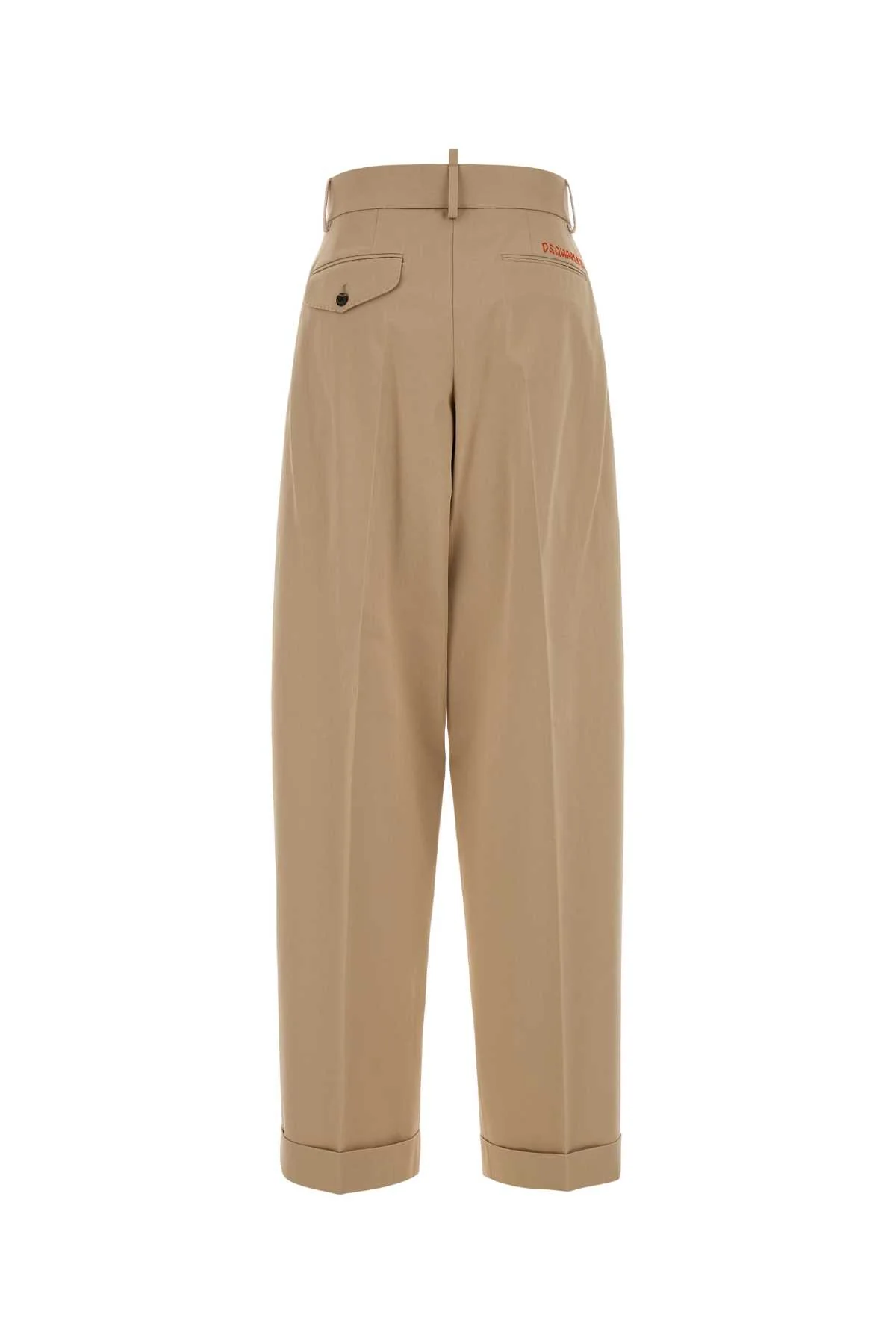Dsquared Women Beige Gabardine Pant - Image 2
