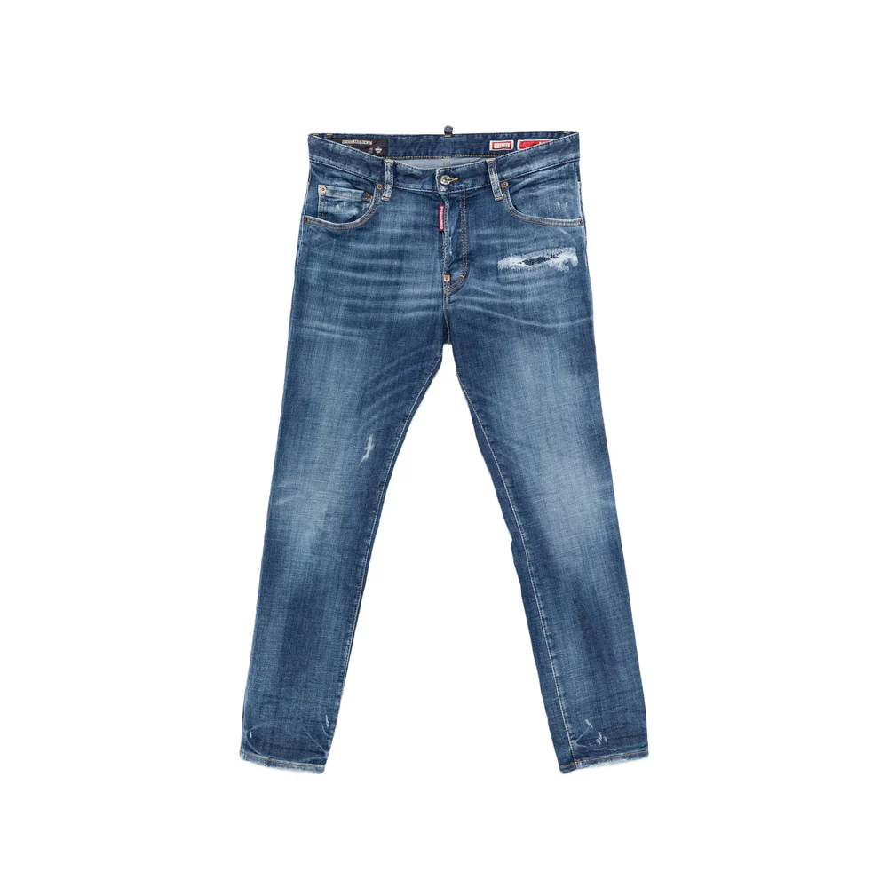 Dsquared2 Blue Denim - Regular & Straight-Leg Jeans Men - Image 2
