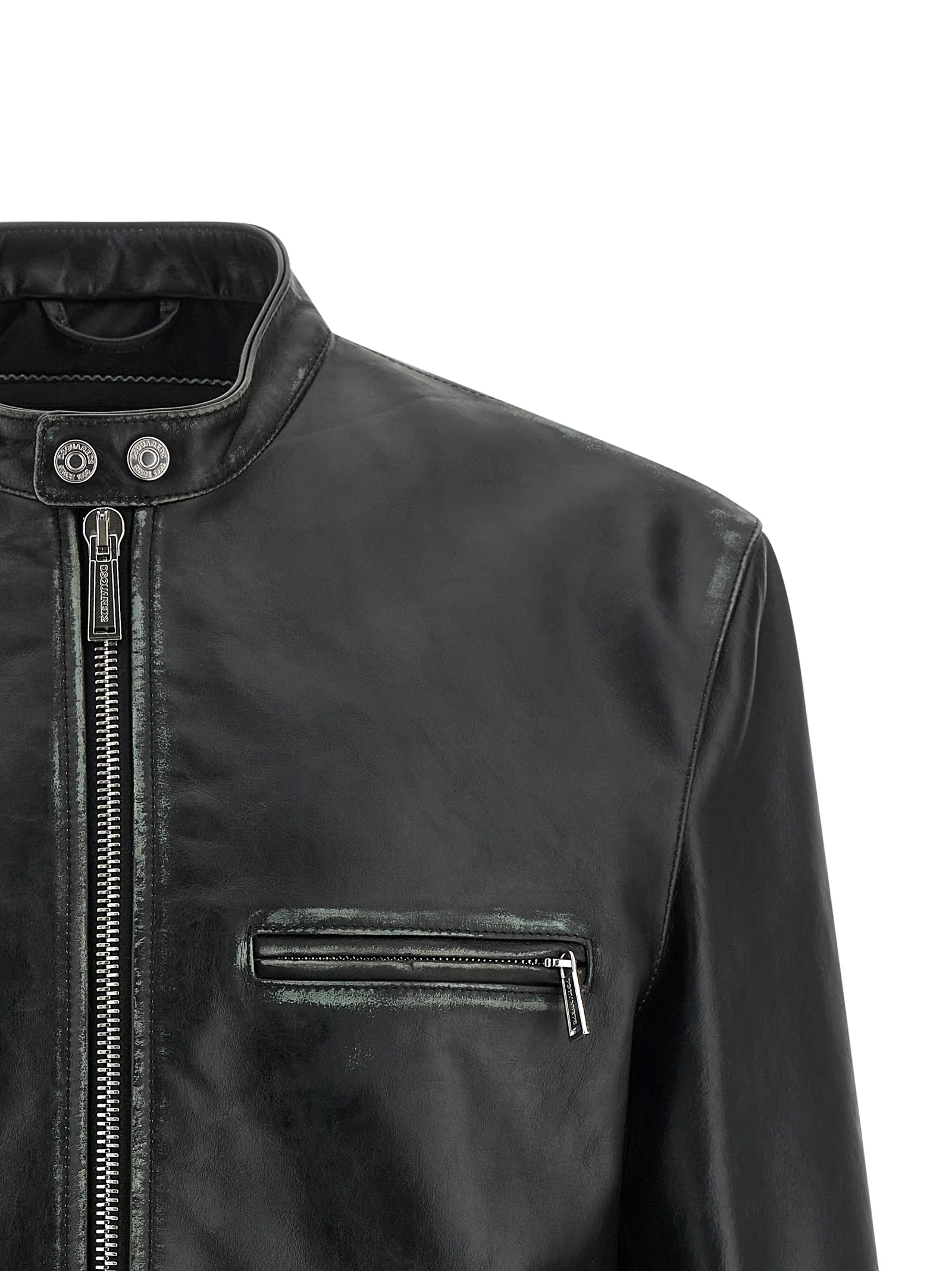 Dsquared2 Men 'Bad Boy' Biker Jacket - Image 3
