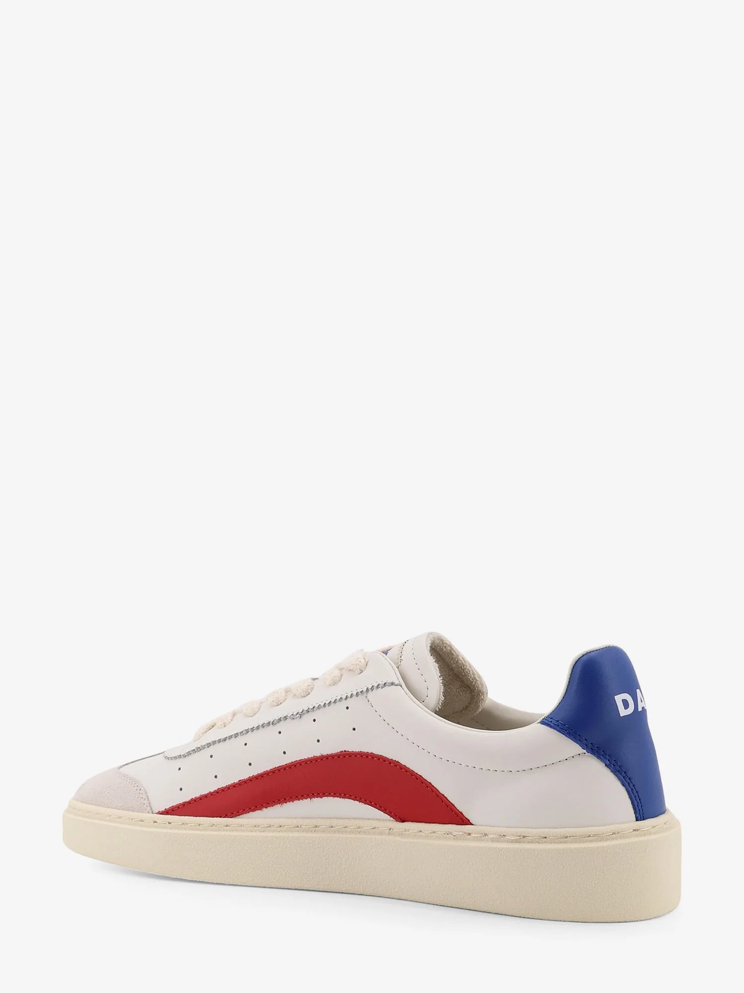 Dsquared2 Men Rider Leather Low-Top Sneakers - Image 3