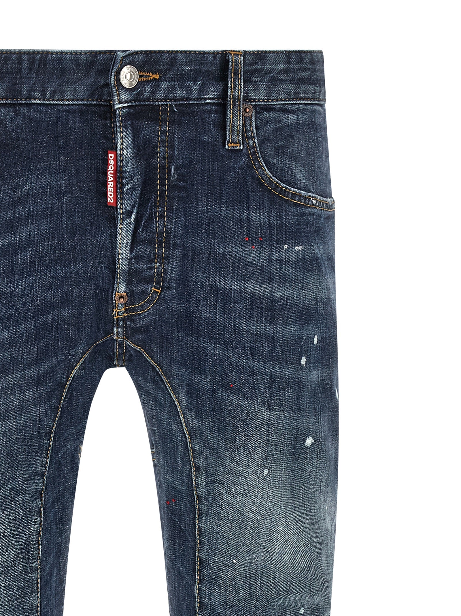 Dsquared2 Men 'Tidy Biker' Jeans - Image 3