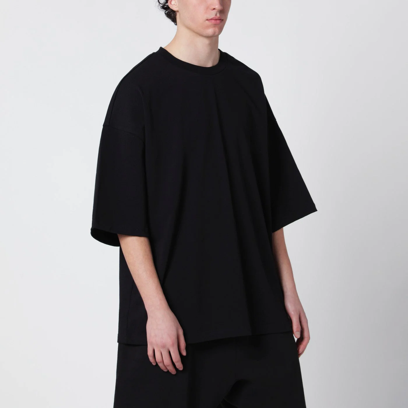 Entire Studios Black Boxy T-Shirt Men