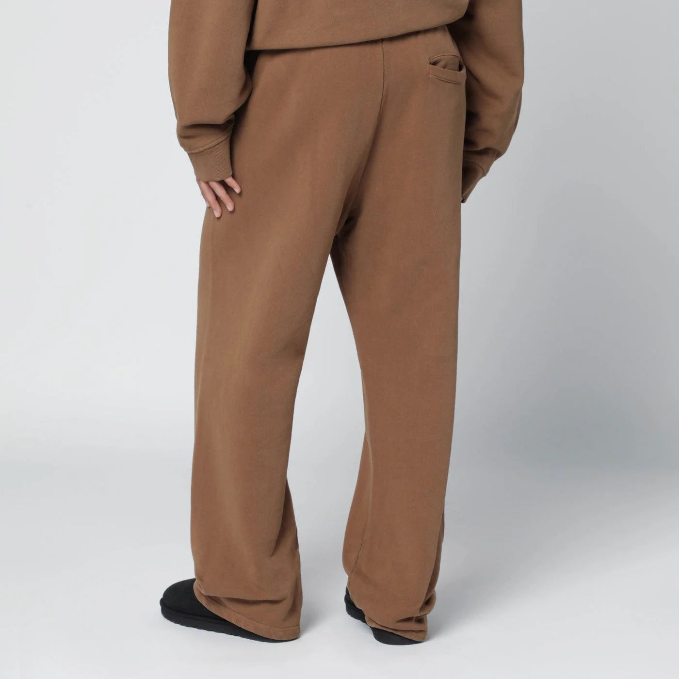 Entire Studios Brown Cotton Joggers Men - Image 2