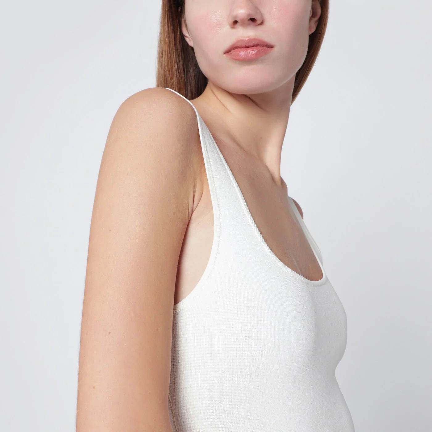 Entire Studios White Viscose-Blend Top Women - Image 2