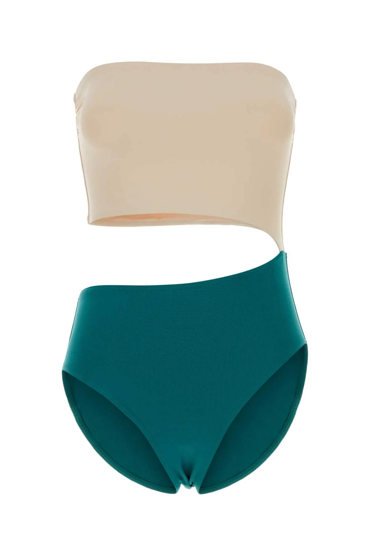 Eres Women Two-Tone Stretch Nylon Double Swimsuit