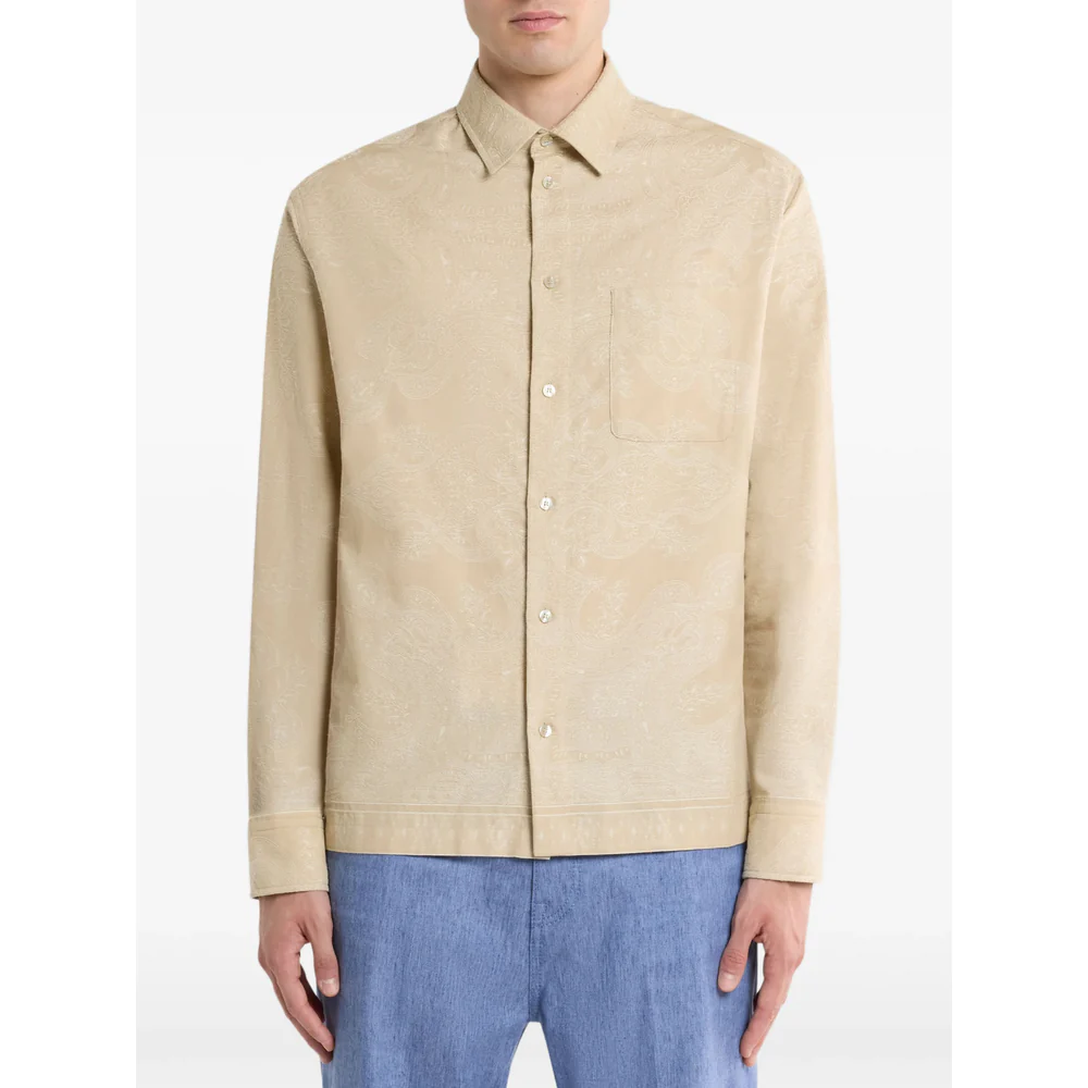 Etro Neutrals Shirts Men - Image 4