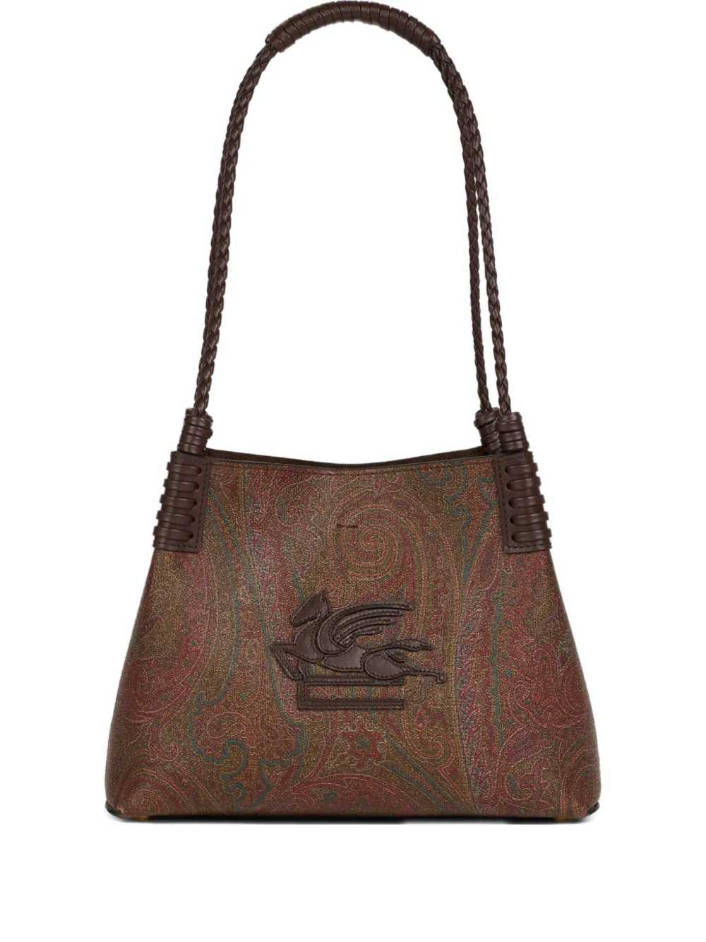 Etro Women Arnica Libra Small Tote Bag With Paisley Print