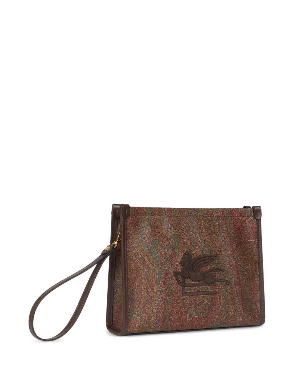 Etro Women Clutch Bag With Arnica Pegasus Embroidery - Image 3
